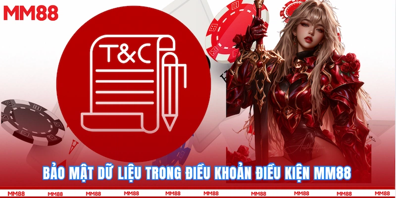 Bảo mật dữ liệu trong điều khoản điều kiện MM88